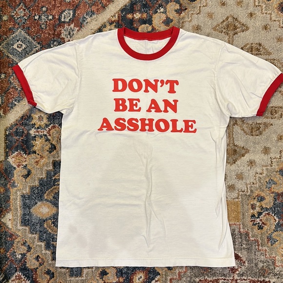 Vintage “don’t be an asshole” tee - Picture 2 of 2